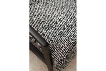 Illen Öronlappsfåtölj - Sort/Hvit - Møbler - Stoler - Lenestoler - Ørelappstol