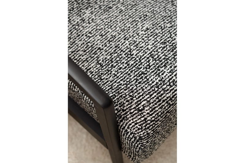 Illen Öronlappsfåtölj - Sort/Hvit - Møbler - Stoler - Lenestoler - Ørelappstol