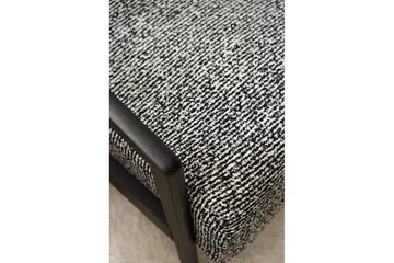 Illen Öronlappsfåtölj - Sort/Hvit - Møbler - Stoler - Lenestoler