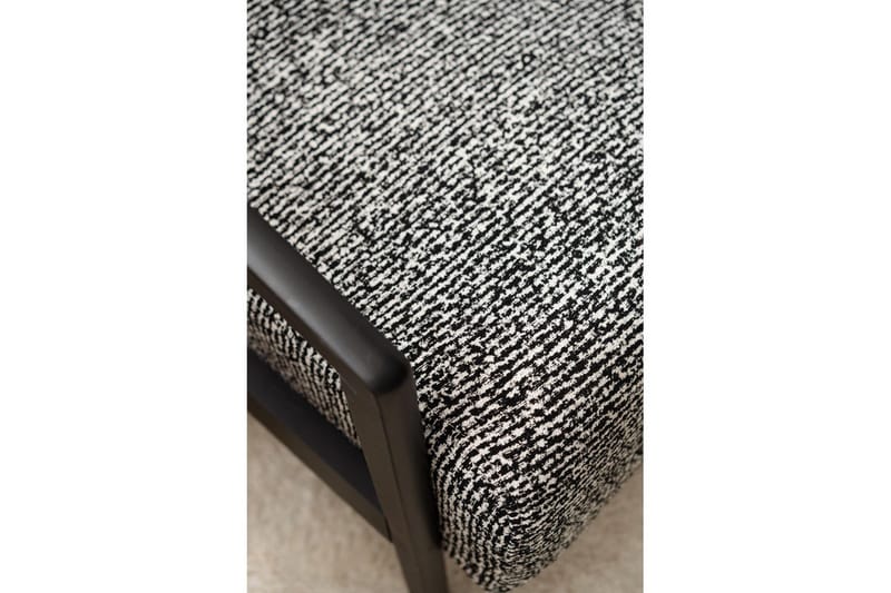 Illen Öronlappsfåtölj - Sort/Hvit - Møbler - Stoler - Lenestoler