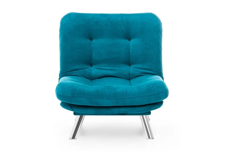 Janiece Lenestol - Blågrønn - Møbler - Stoler - Lenestoler