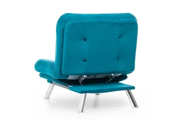 Janiece Lenestol - Blågrønn - Møbler - Stoler - Lenestoler