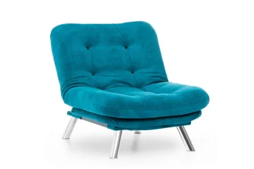 Janiece Lenestol - Blågrønn - Møbler - Stoler - Lenestoler