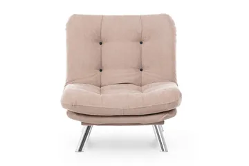 Janiece Lenestol - Brun - Møbler - Stoler - Lenestoler - Lenestol uten armlene