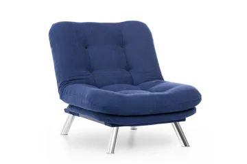 Janiece Lenestol - Marineblå - Møbler - Stoler - Lenestoler