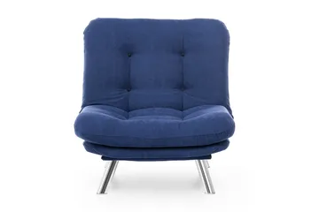 Janiece Lenestol - Marineblå - Møbler - Stoler - Lenestoler