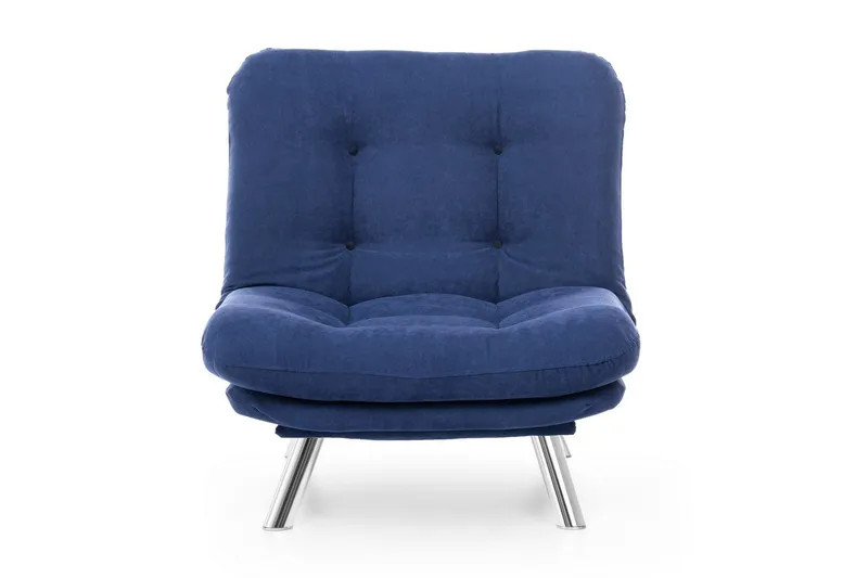 Janiece Lenestol - Marineblå - Møbler - Stoler - Lenestoler
