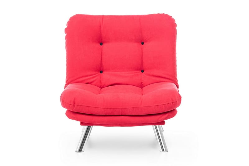 Janiece Lenestol - Rød - Møbler - Stoler - Lenestoler - Lenestol uten armlene