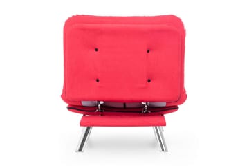 Janiece Lenestol - Rød - Møbler - Stoler - Lenestoler - Sengestol