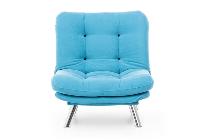 Janiece Lenestol - Turkis - Møbler - Stoler - Lenestoler - Sengestol
