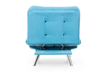 Janiece Lenestol - Turkis - Møbler - Stoler - Lenestoler - Lenestol uten armlene