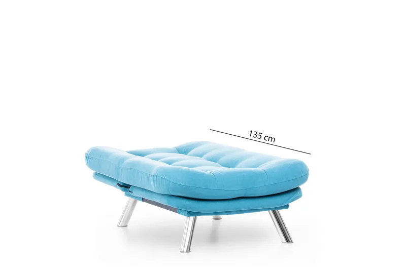 Janiece Lenestol - Turkis - Møbler - Stoler - Lenestoler - Lenestol uten armlene