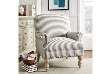 Jaya Lenestol Beige - Dorel Home - Møbler - Stoler - Lenestoler