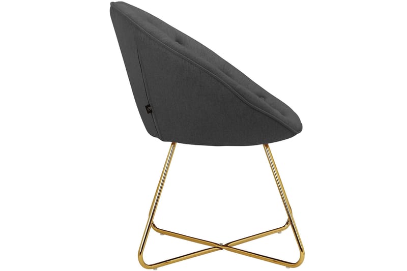 Junpeyah Loungelenestol - Antrasitt - Møbler - Stoler - Lenestoler