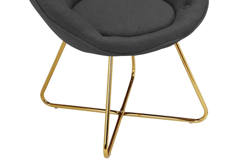 Junpeyah Loungelenestol - Antrasitt - Møbler - Stoler - Lenestoler