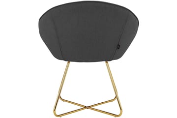 Junpeyah Loungelenestol - Antrasitt - Møbler - Stoler - Lenestoler