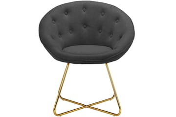 Junpeyah Loungelenestol - Antrasitt - Møbler - Stoler - Lenestoler