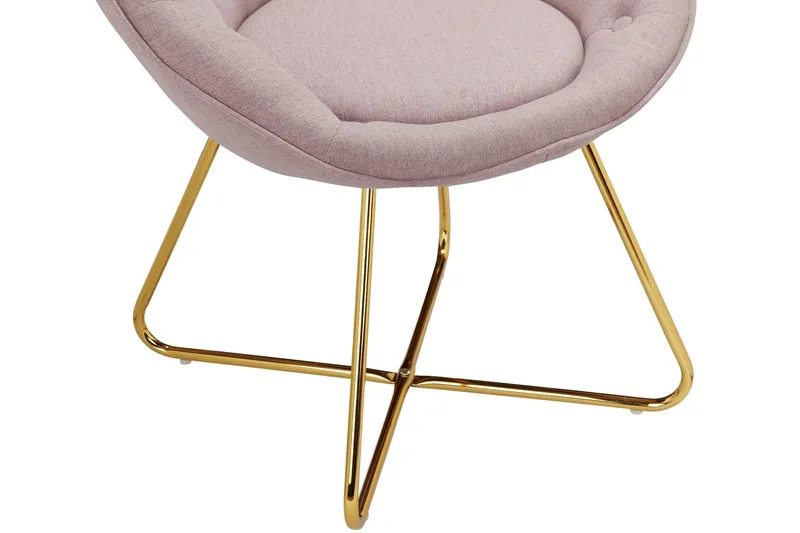 Junpeyah Loungelenestol - Rosa - Møbler - Stoler - Lenestoler