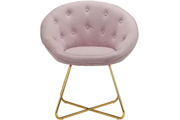 Junpeyah Loungelenestol - Rosa - Møbler - Stoler - Lenestoler