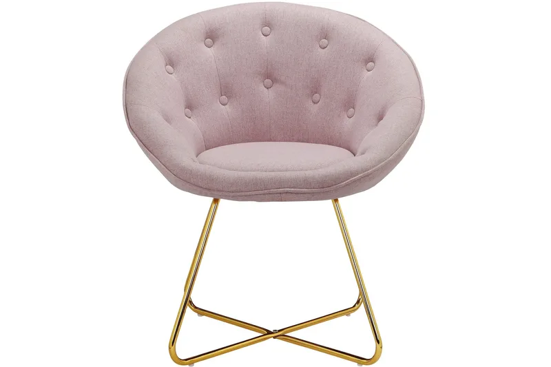 Junpeyah Loungelenestol - Rosa - Møbler - Stoler - Lenestoler