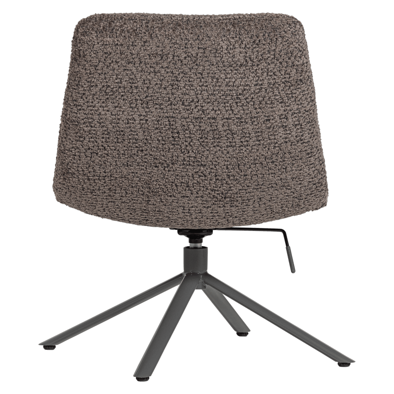 Justerbar snurrestol Soren - Brun - Møbler - Stoler - Lenestoler - Lenestol uten armlene