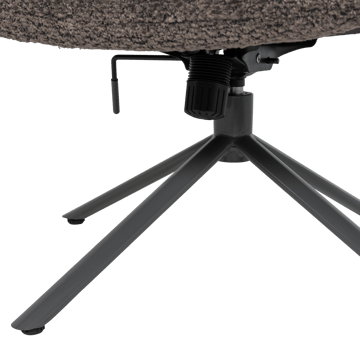 Justerbar snurrestol Soren - Brun - Møbler - Stoler - Lenestoler