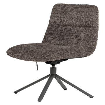 Justerbar snurrestol Soren - Brun - Møbler - Stoler - Lenestoler