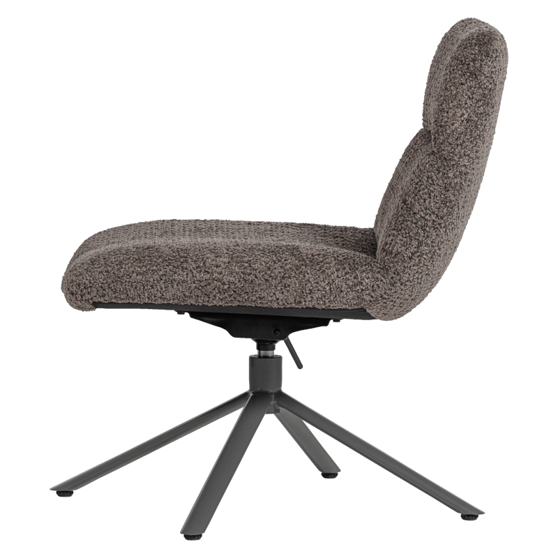 Justerbar snurrestol Soren - Brun - Møbler - Stoler - Lenestoler