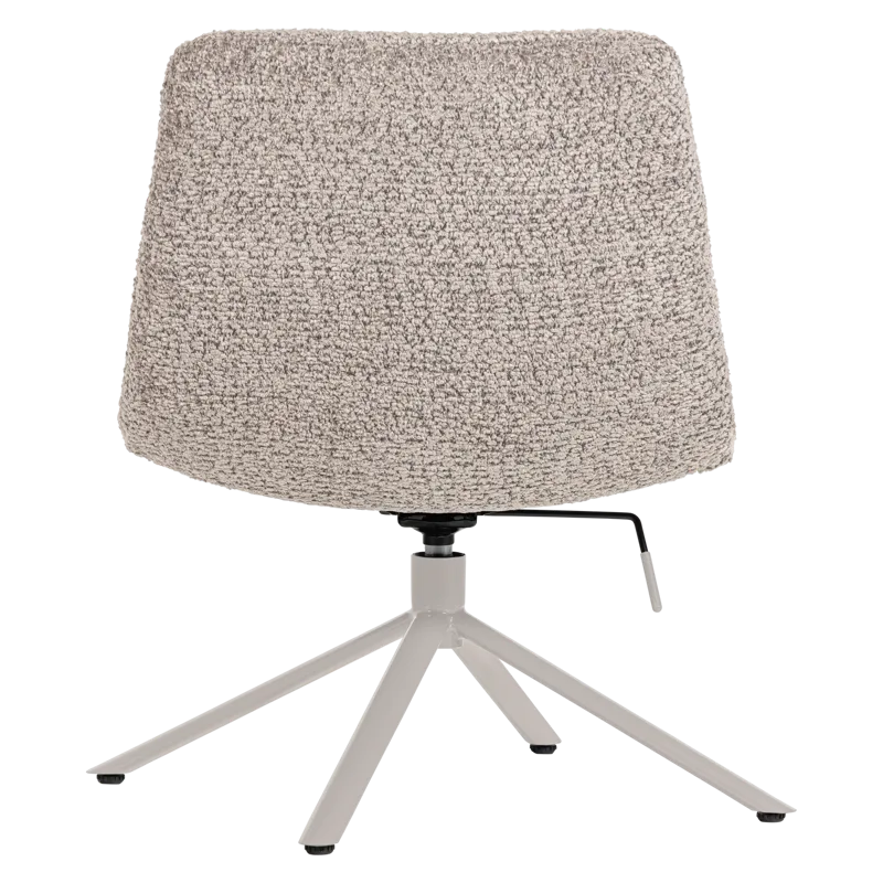 Justerbar snurrestol Soren - Grå - Møbler - Stoler - Lenestoler - Lenestol uten armlene