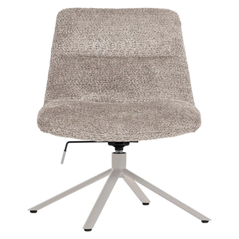 Justerbar snurrestol Soren - Grå - Møbler - Stoler - Lenestoler - Lenestol uten armlene