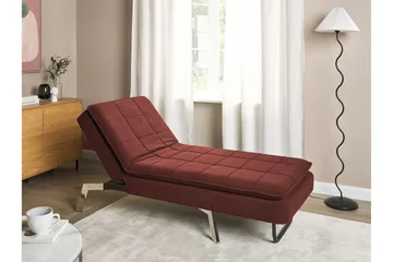 Karyne Sjeselong 179 cm - Rød - Møbler - Stoler - Lenestoler - Liggestol