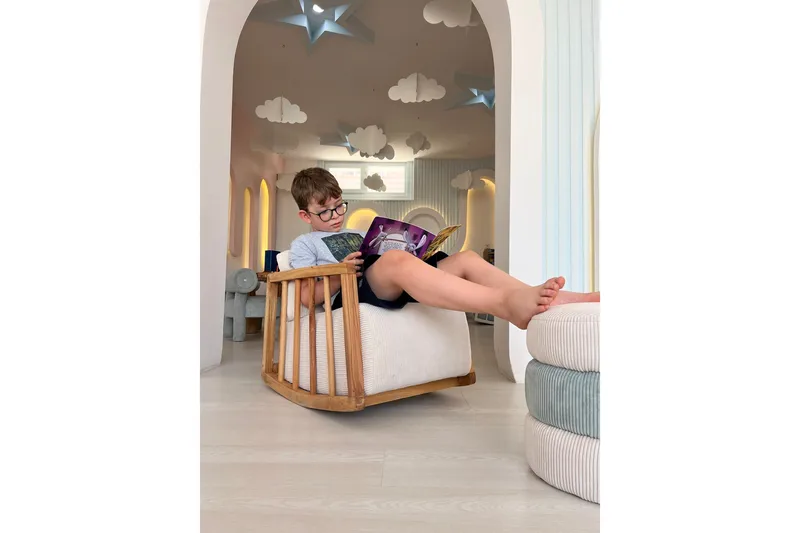 Kidi Lenestol - Hvit - Møbler - Stoler - Lenestoler