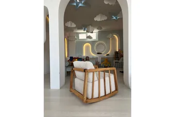 Kidi Lenestol - Hvit - Møbler - Stoler - Lenestoler