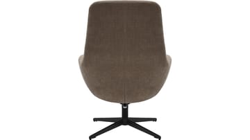 Kiresto lenestol med fotskammel, svingfunksjon - Grå - Møbler - Stoler - Lenestoler - Recliner