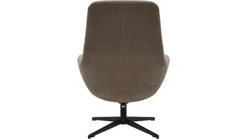 Kiresto lenestol med fotskammel, svingfunksjon - Grå - Møbler - Stoler - Lenestoler - Recliner