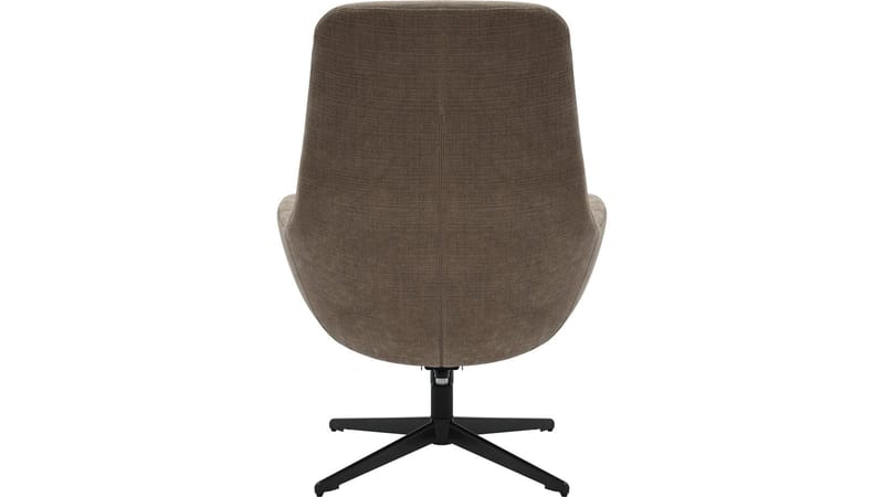 Kiresto lenestol med fotskammel, svingfunksjon - Grå - Møbler - Stoler - Lenestoler - Recliner