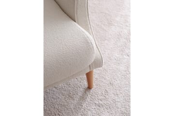 Klam Lenestol - Cream - Møbler - Stoler - Lenestoler