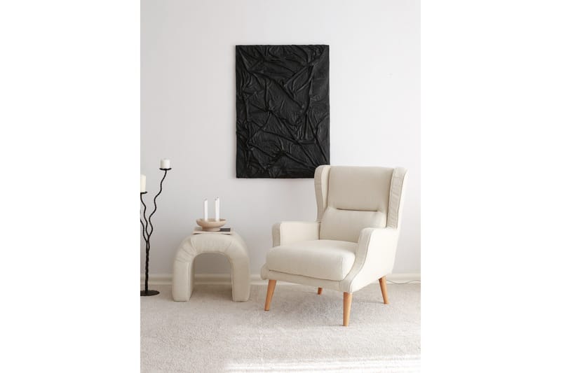 Klam Lenestol - Cream - Møbler - Stoler - Lenestoler