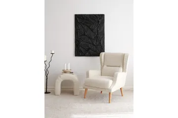 Klam Lenestol - Cream - Møbler - Stoler - Lenestoler