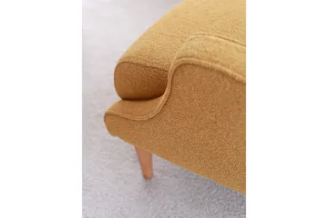 Klam Lenestol - Sennep - Møbler - Stoler - Lenestoler