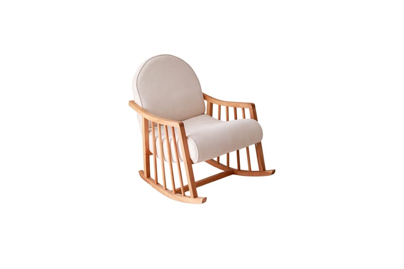 Klea Lenestol - Hvit - Møbler - Barnemøbler - Barnestol - Gynestol barn