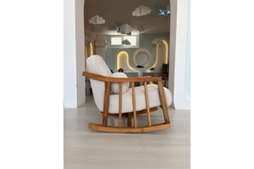 Kleamini Lenestol - Hvit - Møbler - Stoler - Lenestoler