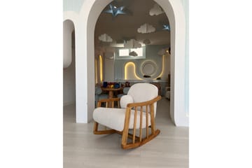 Kleamini Lenestol - Hvit - Møbler - Stoler - Lenestoler