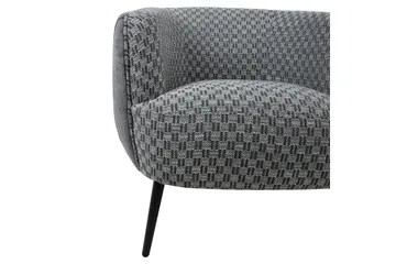 Accent Lenestol Grå - Møbler - Stoler - Lenestoler - Klubblenestol