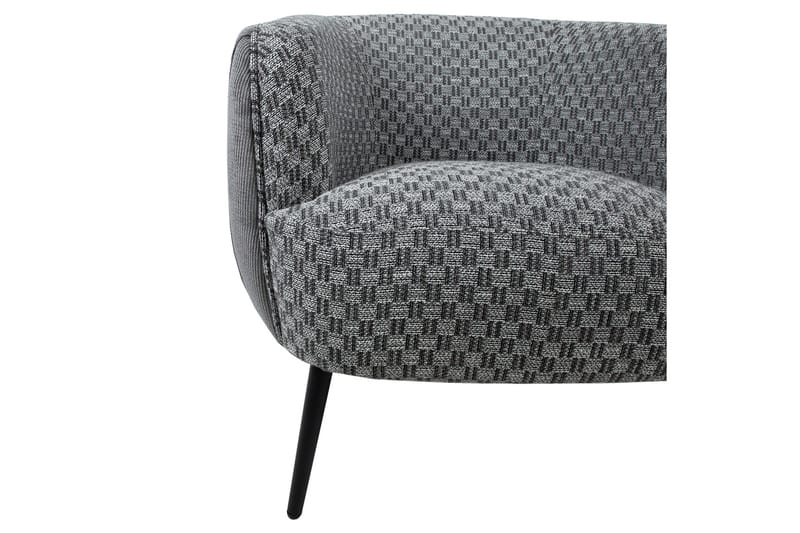 Accent Lenestol Grå - Møbler - Stoler - Lenestoler - Klubblenestol