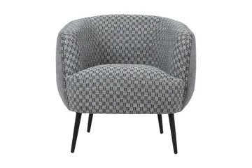 Accent Lenestol Grå - Møbler - Stoler - Lenestoler - Klubblenestol