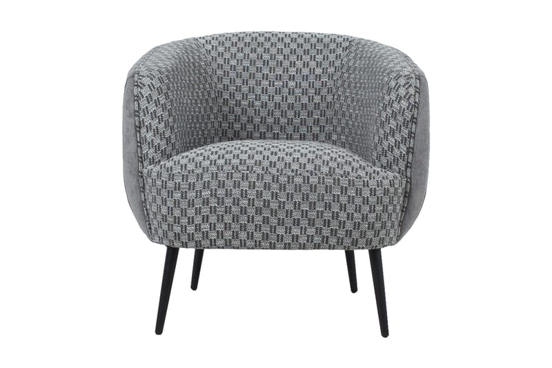Accent Lenestol Grå - Møbler - Stoler - Lenestoler - Klubblenestol