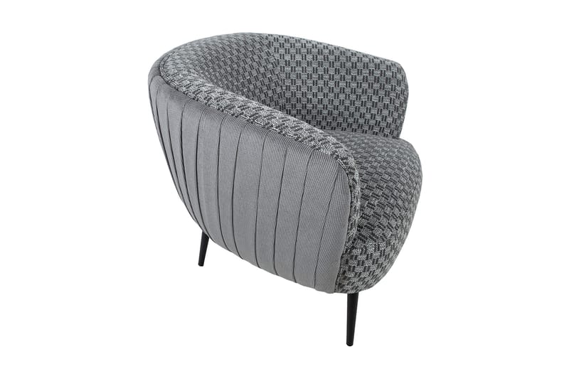 Accent Lenestol Grå - Møbler - Stoler - Lenestoler - Klubblenestol