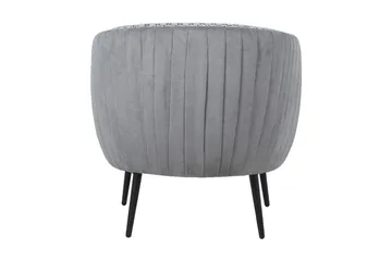 Accent Lenestol Grå - Møbler - Stoler - Lenestoler - Klubblenestol