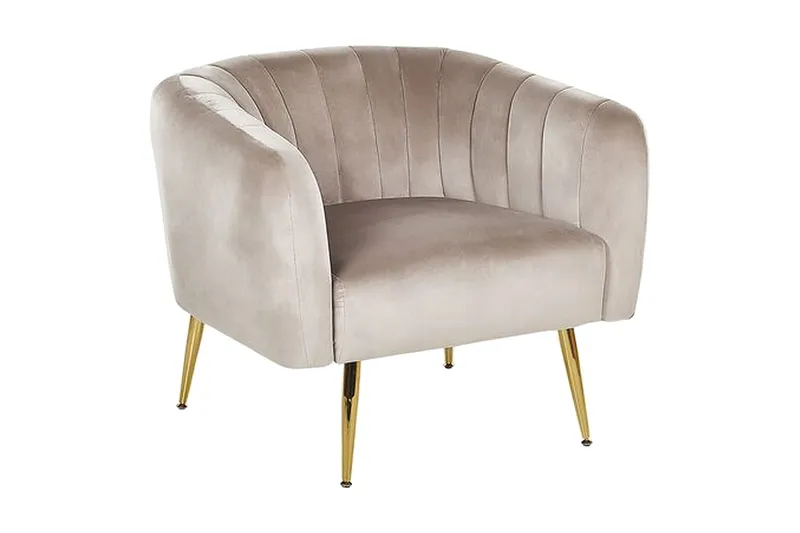 Amania Lenestol, Fløyel/Grå